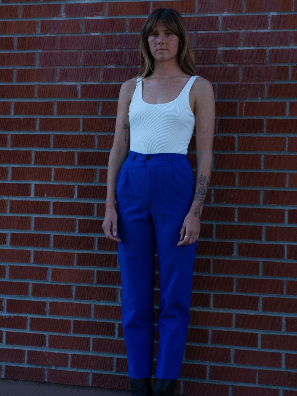 Royal Blue Vintage Trousers